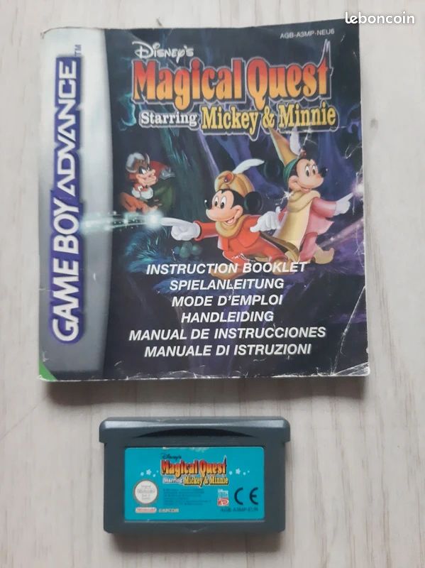 Nintendo Game Boy Advance Magical Quest Mickey & Minnie (image 1)