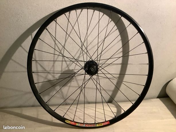 Paire De Roues VTT Vintage Mavic 231 / Shimano Deore XT – 26 Pouces, Argent