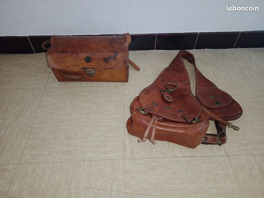 2 anciens sacoches (pas d 'envoi) (image 1)