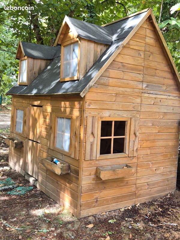 Cabane en bois enfant (image 2)