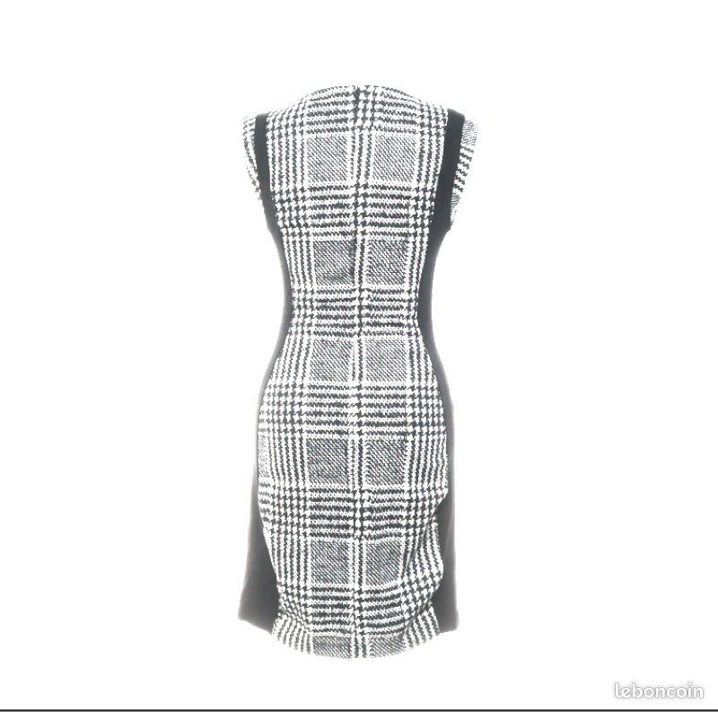 🌟 Robe mini Mango suit motif pied-de-poule – Taille S 🌟 Vêtements