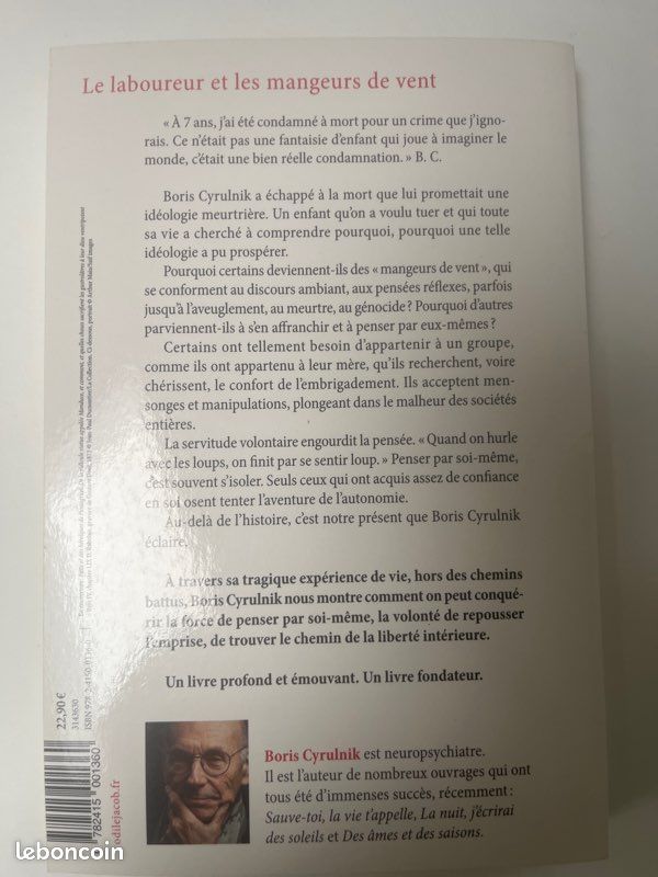 Le laboureur et les mangeurs de vent Boris Cyrulnik (image 3)