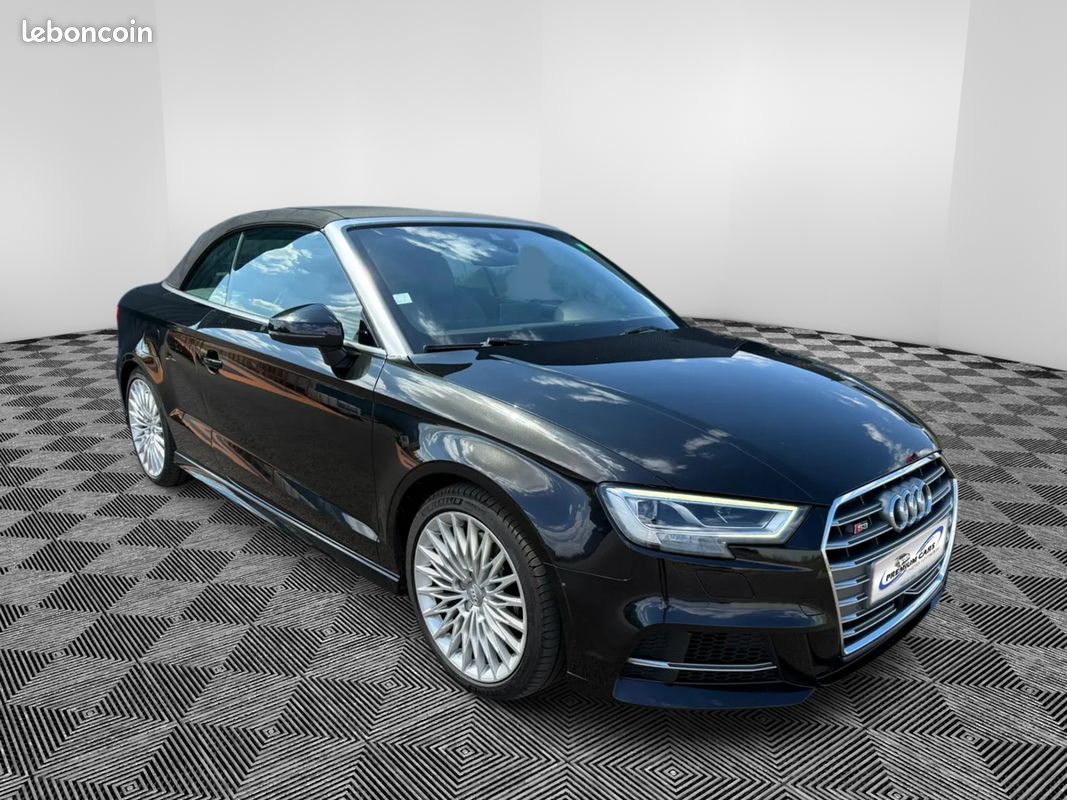Audi S3 Cabriolet FACELIFT 2.0 TFSI 310CH QUATTRO S TRONIC 7 * FULL OPTIONS * PAS DE MALUS (image 11)