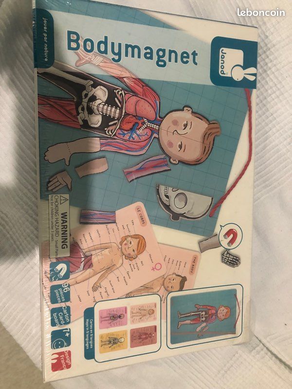 Jeu éducatif le corps humain- bodymagnet (image 1)