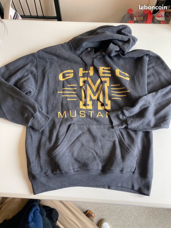 Sweat capuche gris marque Lee taille L bon état (image 4)
