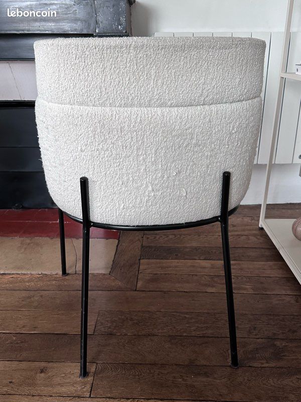 Fauteuil NV Gallery - bouclette écrue (image 3)