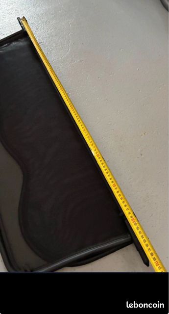 Filet anti-remous / déflecteur de vent MINI Cooper Cabriolet R52 – 2004 à 2008 – env. 1,10 m (image 3)