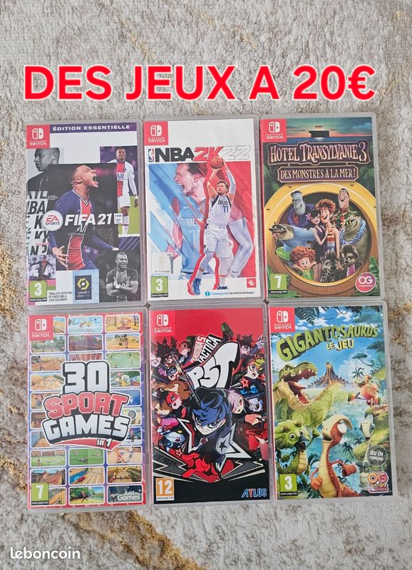 Lots 10 jeux vidéo - Nintendo 64