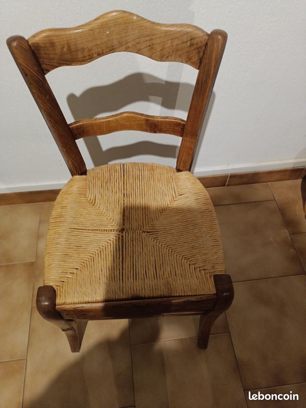 Lot 8 chaises cannées (image 6)