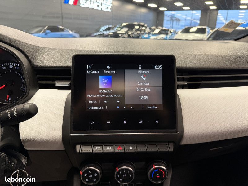 Renault CLIO V Limited TCE 90CV Essence -Radars ARR/Jantes 16"/CarPlay-Suivi Renault-GAR 12M (image 17)