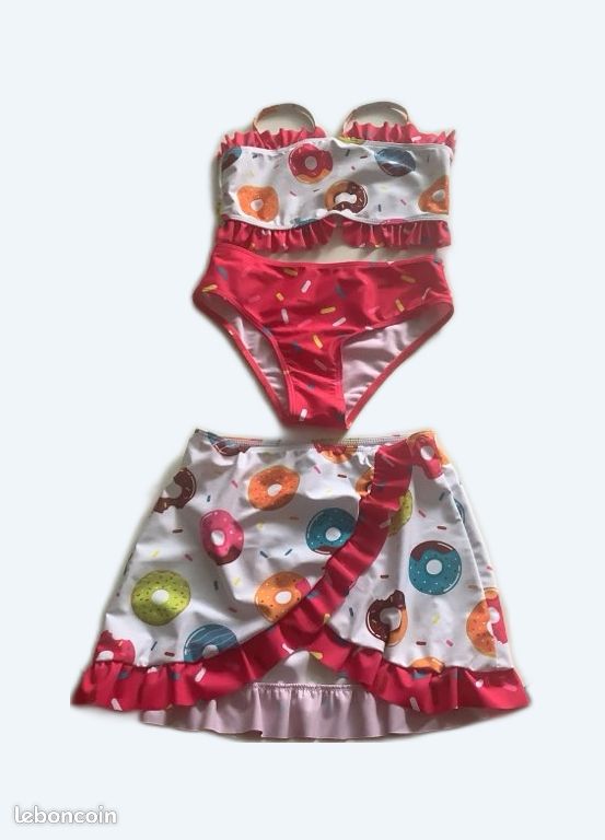 Maillot 3 pièces 10 ans (image 1)