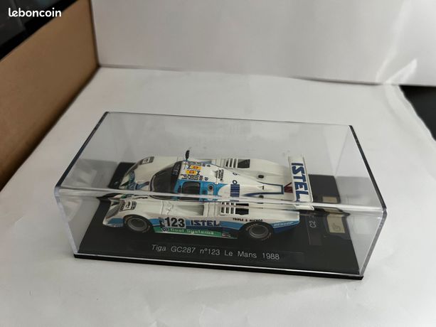 Argo JM19 #200, Fritsch/Pilette/Libert, 24h Le Mans 1987, 1:43 Spark S7321 ALFRE
