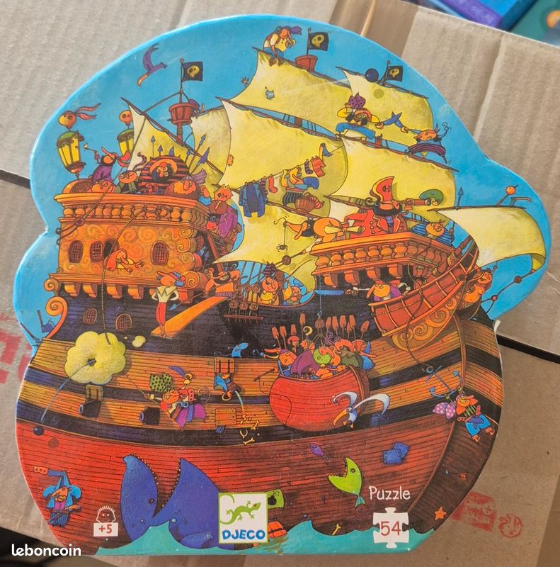 Puzzle enfant Djeco 54 pièces (image 1)
