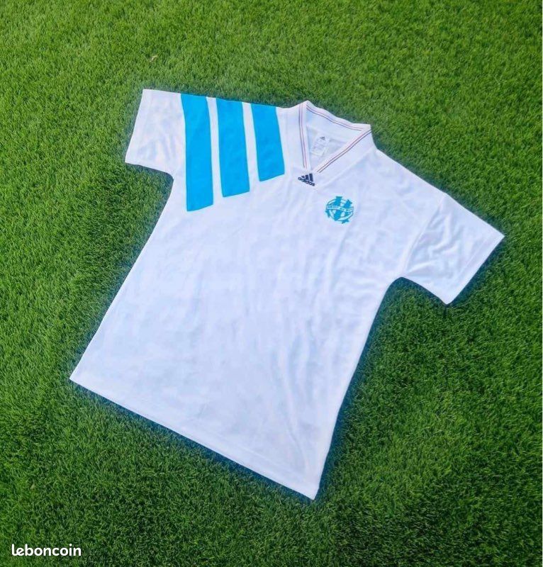 Maillot Collector Maillot Om 1993 Authentique MAILLOT VINTAGE