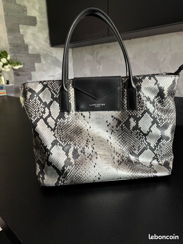 Leather Sac Lancaster Python Sac Lancaster Rond Camel Sac