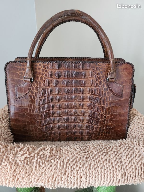 Cuir Crocodile Sac En Crocodile VÃ©ritable Prix Sacs à Main Motif