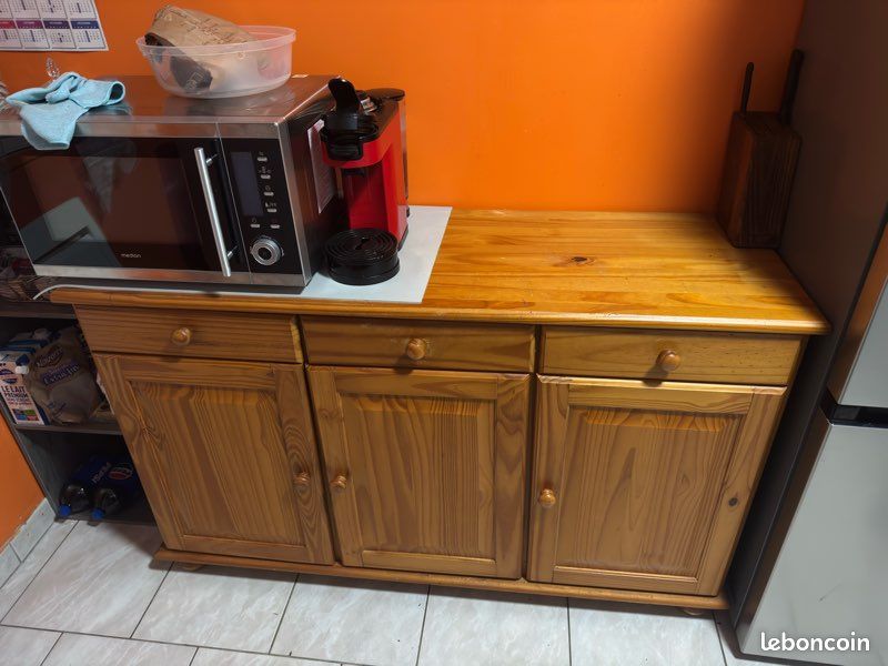 Buffet vaisselier pin massif d'occasion - Ameublement - - page 4