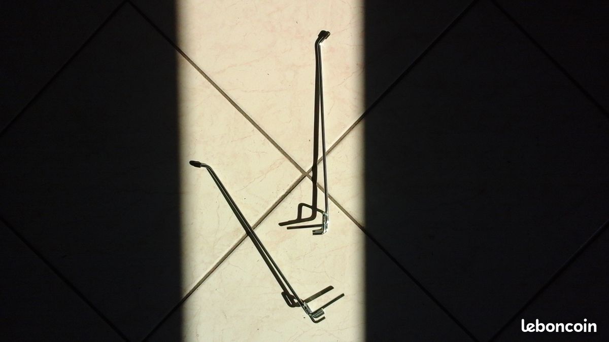 Crochets de suspension en acier chromé (image 1)