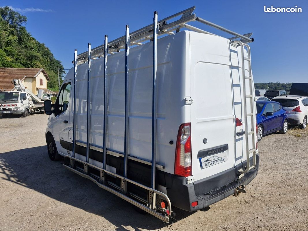 8333 HORS TAXE RENAULT MASTER L2H2 DCI 125cv 1°main GALLERIE + PORTE VERRE CLIM REPRISE POSSIBLE (image 4)