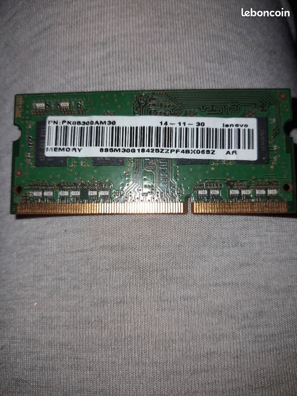 Carte mémoire RAM LENOVO 4GB (image 2)