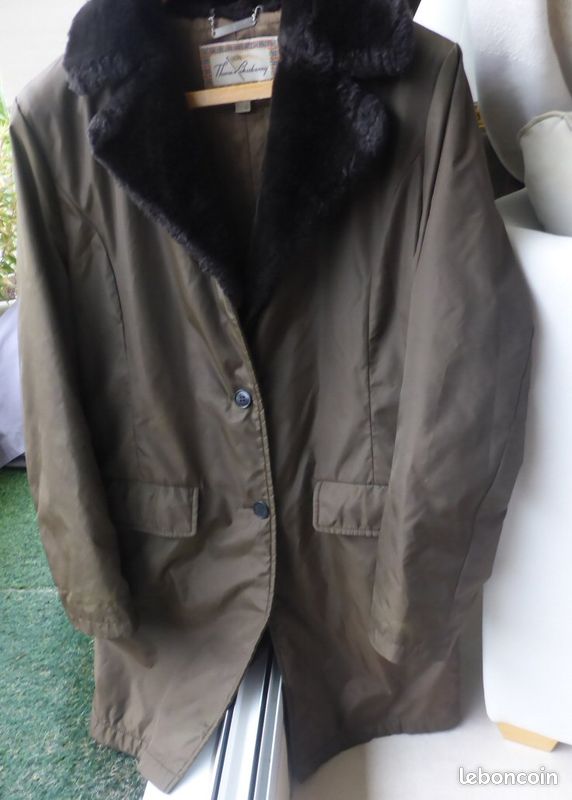 Manteau imper Vintage Thomas Burberry (Créateur de la maison Burberry)T 42 (image 11)
