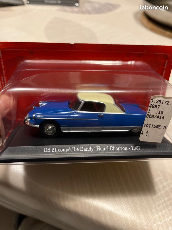Citroën DS Chapron Le Dandy 1/43 Par Heco Miniatures - Résine - Collection Rare