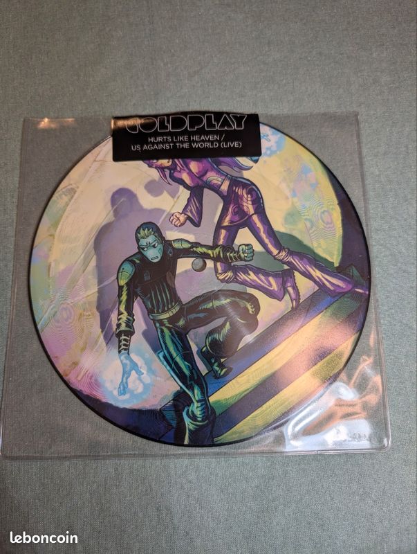 Coldplay Mylo xyloto EP picture disk 7" + Comics (image 2)
