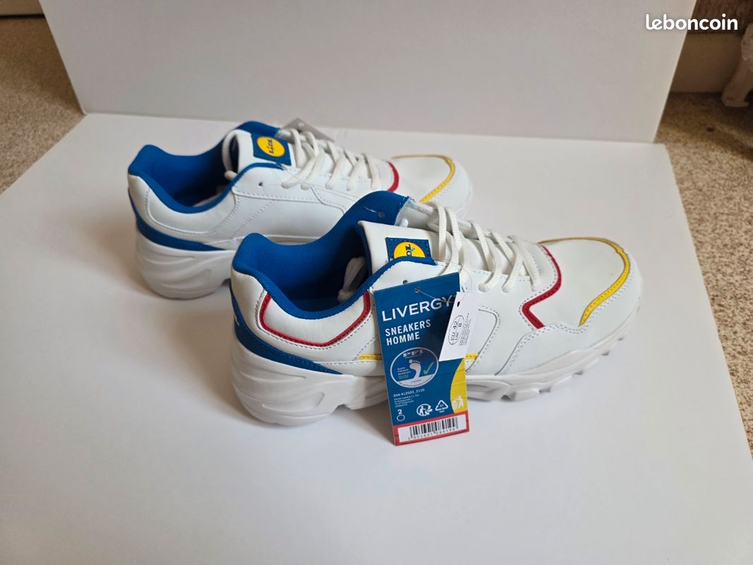 Sneakers Lidl édition spéciale – Neuves avec étiquette Chaussures