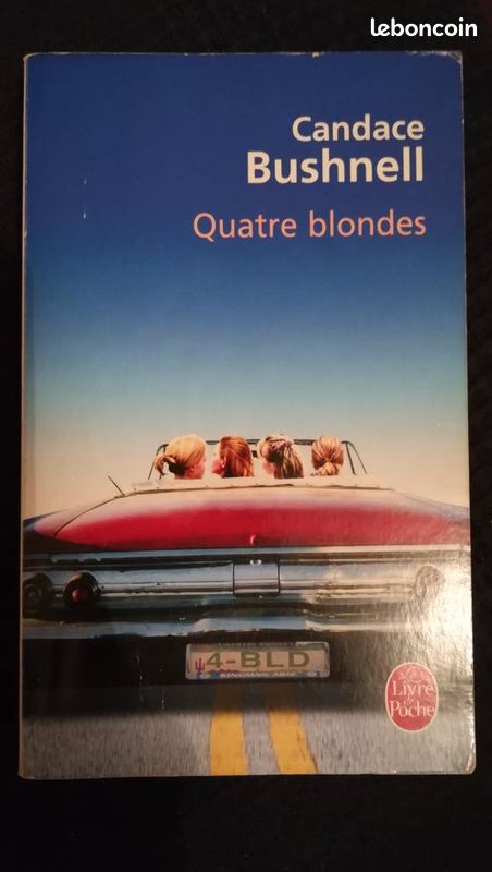Livre quatres blondes Candace Bushnell (image 1)