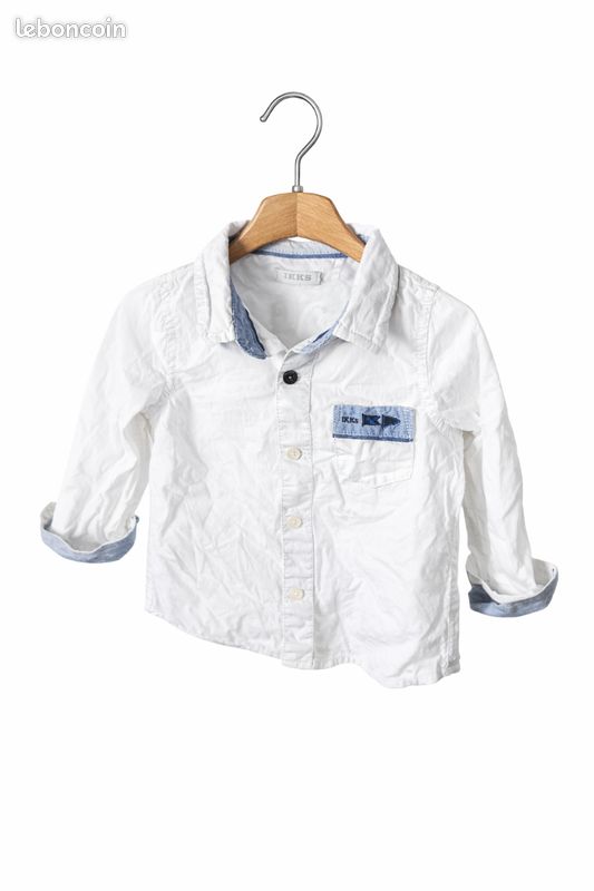Chemise IKKS 12 mois (image 1)