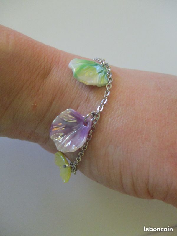 Bracelet acier 20 cm neuf (image 7)