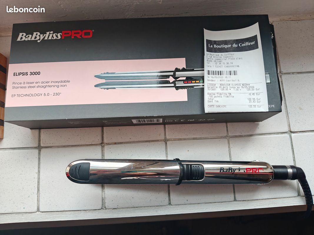 Lisseur BaBylissPro Elipsis 3000 Accessoires Bagagerie