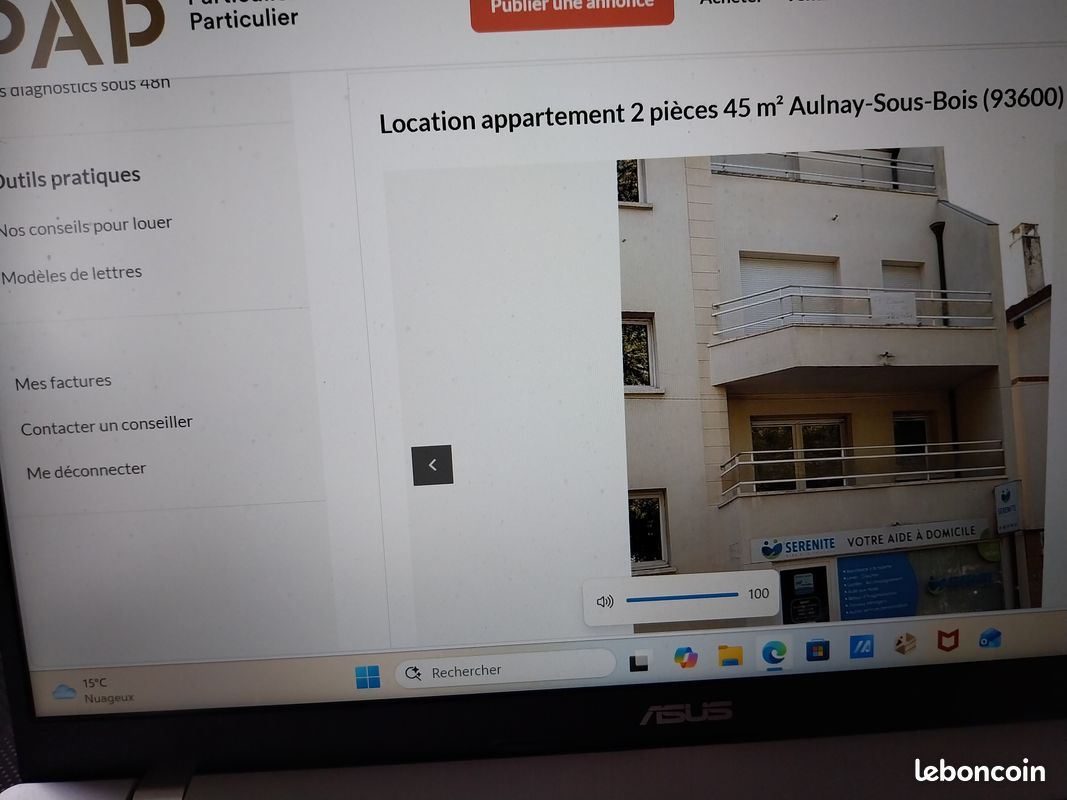 Appartement 2 pièces 46 m² · à Aulnay-sous-Bois · 46 m² · 1 040 €/mois