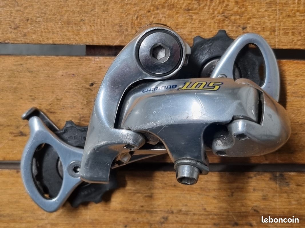 Dérailleur Arrière Shimano 105 RD-1055 Vintage – 6 Vitesses SIS, Courtes Pattes