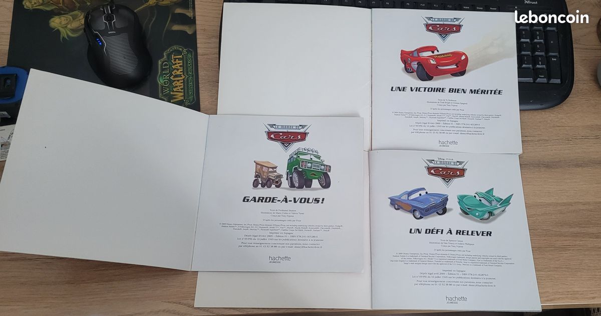 4 livres Cars Disney Pixars (image 7)