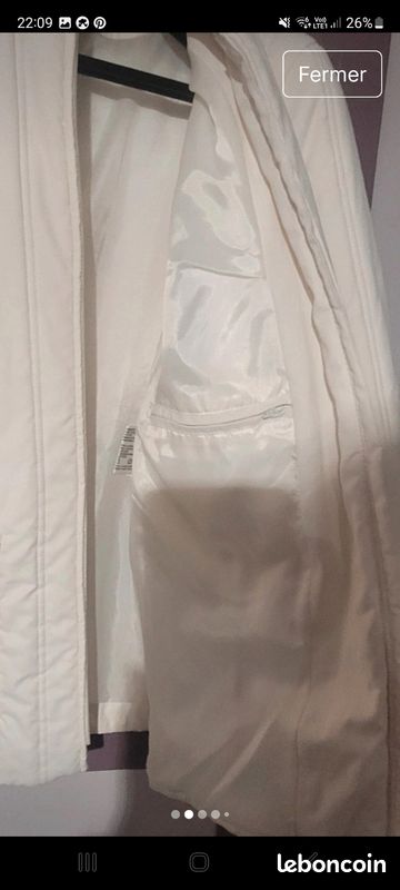 Manteau blanc (image 2)