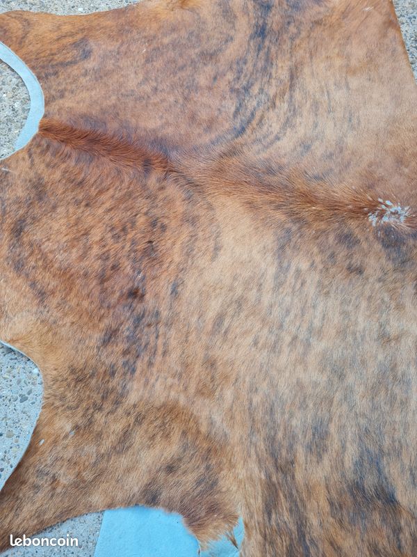 Tapis peau de bete véritable (image 3)