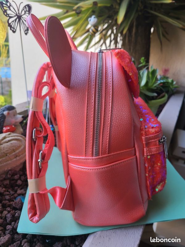 Sac Loungefly disney rose corail ariel (image 6)
