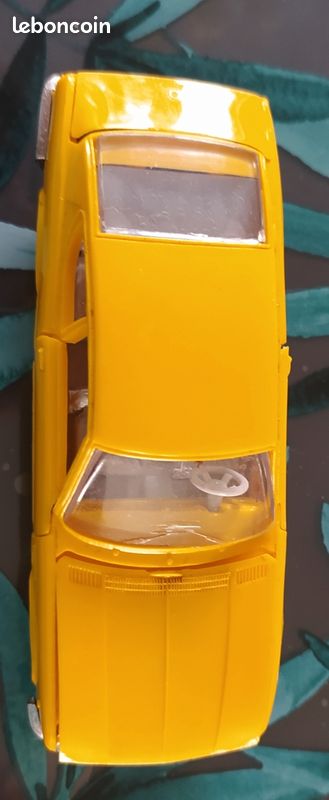 NOREV - SÉRIE LUXE / PLASTIGAM - 162 - Renault 6 - Jaune orangé - En boite