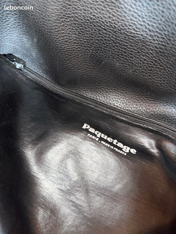 Sac paquetage cuir (image 6)