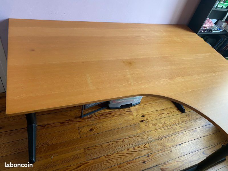 Vends grand bureau d’angle en bois (image 3)