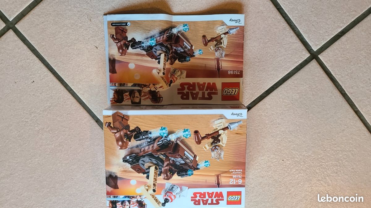 Lego star wars , boite vide et notice (image 2)
