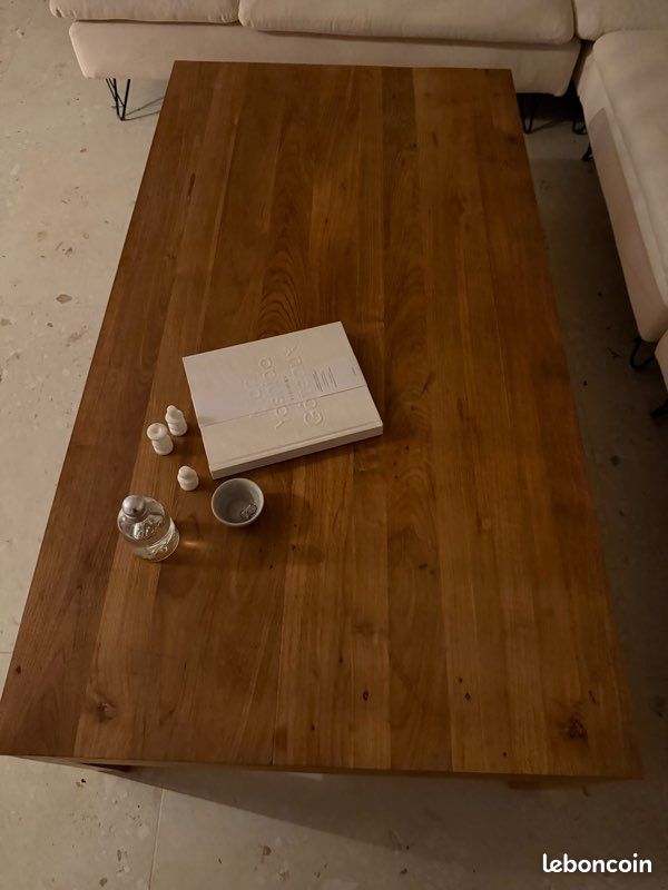 Table basse Neuve en Teck ALINEA (image 2)