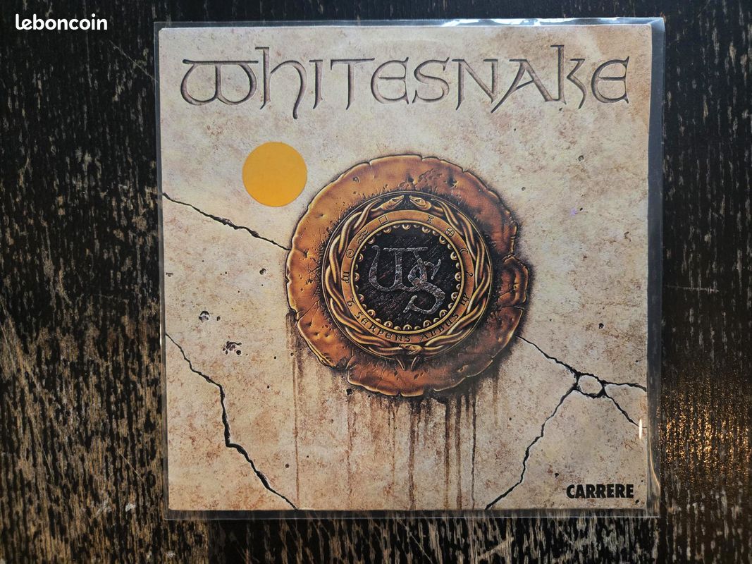 🎵 Lot de 3 vinyles 45 tours Whitesnake hard rock (image 3)