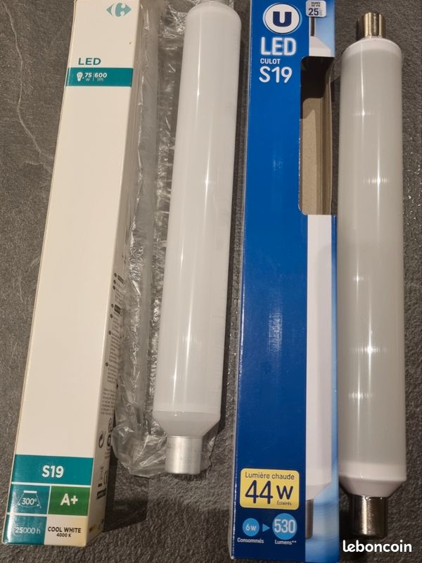 Néon(s)(2)LED.S19>6eurosPièce Ou10eurosLes2 (image 1)