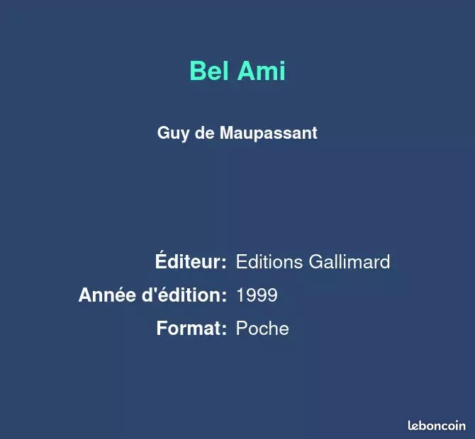 Bel Ami - Guy de Maupassant (image 2)