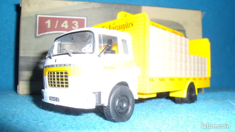 Camion BERLIET GLR Transports MELEDO à Lorient - 1/43 - Série Camions D'Autrefois - Neuf