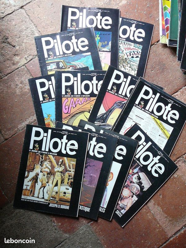 Anciens magazines Pilote (BD) en lot ou à l'unité (image 6)
