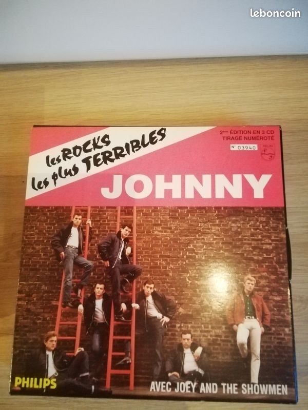 Coffret tirage numéroté 2 ème édition en 3 cd johnny hallyday (image 1)