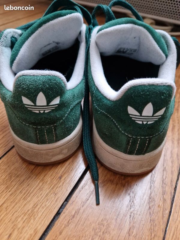adidas gazelle silver green womens Achetez les Baskets Adidas Campus 00 Vert pour Femme